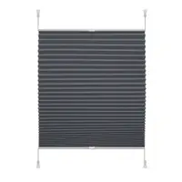 Jaluzea gri antracit 80x150 cm Plisé Verona – Gardinia
