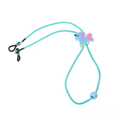 Snur ochelari copii CHAIN001 - unicorn albastru