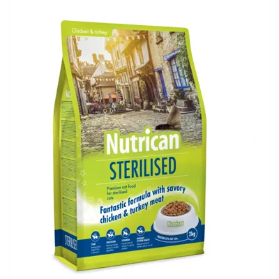 Hrana uscata pentru pisici Nutrican Cat Sterilised 2KG