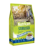 Hrana uscata pentru pisici Nutrican Cat Sterilised 2KG