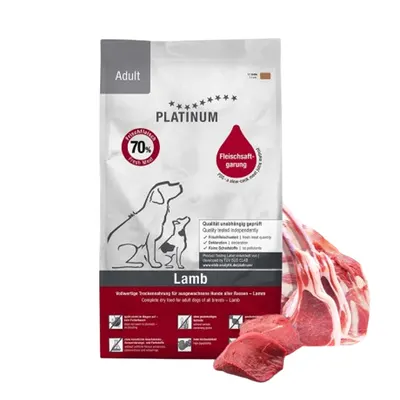 Platinum Dog Adult, hrana uscata pentru caini, cu miel, 5 kg
