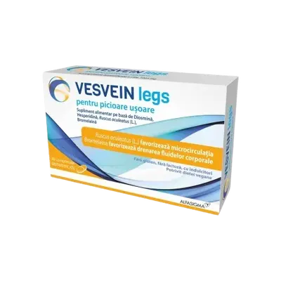 Vesvein Legs, 30 comprimate, Alfasigma