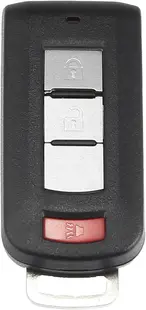 Carcasa Cheie Auto Techstar cu 3 butoane, Compatibila Mitsubishi Outlander 2010–2018, Lancer 2008–2016