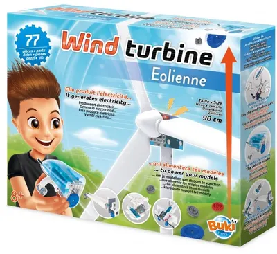 Set de creatie Buki France - Fa singur, Turbina eoliana