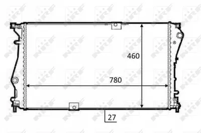 Radiator motor potrivit OPEL VIVARO A 2.0D -07.14