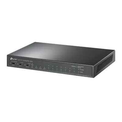 8-Port 10/100Mbps + 3-Port Gigabit Desktop Switch with 8-Port PoE+ PORT: 8× 10/100 Mbps PoE+ Ports, 2× Gigabit Non-PoE Ports, 1×