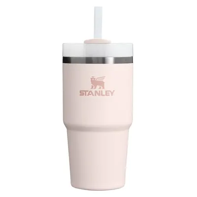 Termos roz deschis cu pai din oțel inoxidabil 600 ml Quencher H2.0 FlowState Tumbler Rose Quartz – Stanley