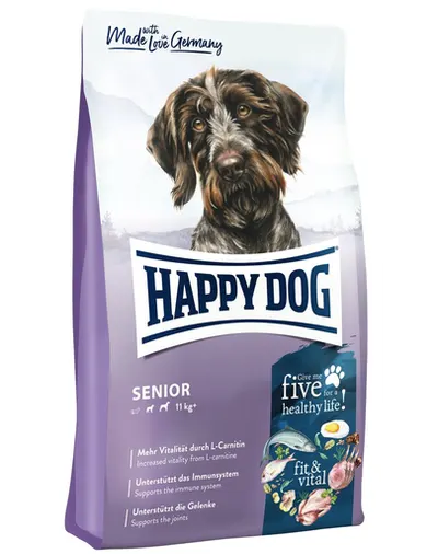 HAPPY DOG Supreme Fit &amp; Vital Senior hrana uscata caini senior, 12 kg