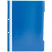 Dosar albastru cu sina si 2 perforatii A4 50buc/set, Noki