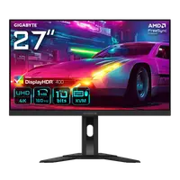 Monitor Commercial Gigabyte M27UA, 27", 3840 x 2160 pixeli, Black, 3 ani Garantie