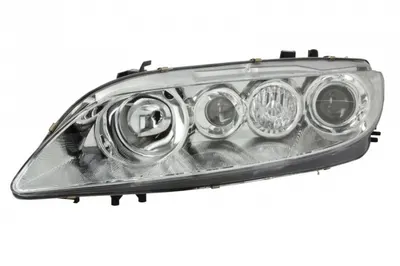Far stanga (H1 H3, electric, cu motoras, fundal cromat) MAZDA 6