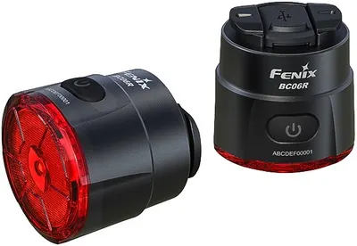 Stop pentru bicicletă Fenix - BC06R LED, negru