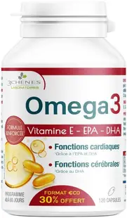 Omega 3, 120 capsule, 3 Chenes
