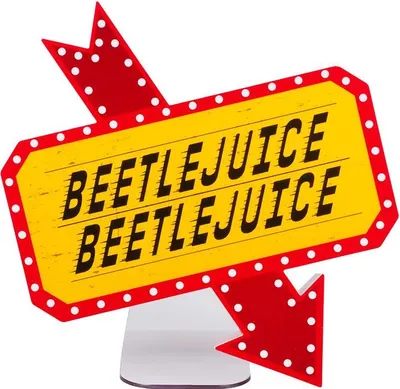 Lampă Paladone Movies: Beetlejuice - Beetlejuice Sign
