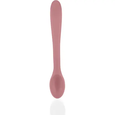 Zopa Silicone Spoon linguriță 6 m+ Old Pink 1 buc