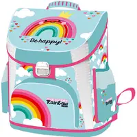 Ghiozdan școlar ergonomic Lizzy Card Happy Rainbow - Premium