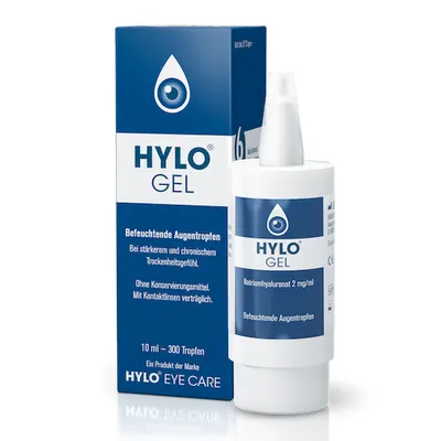 Hylo-gel picaturi lubrifiante pentru ochi, Ursapharm | 10 ml