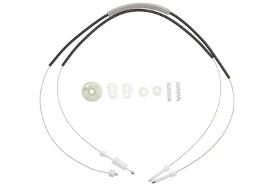 Set reparatie macara geam spate dreapta potrivit CITROEN C3 PLURIEL dupa 2003 - (cabluri)