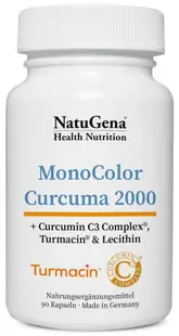 MonoColor Curcuma 2000, 90 капсули, NatuGena