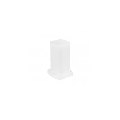 Mini coloana - 2 compartimente - inaltime 0.30 m - aluminiu body and capacs - alb finish