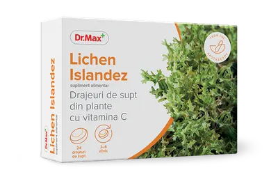 Dr. Max Drajeuri cu lichen islandez, 24 drajeuri