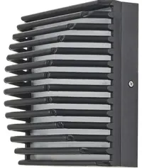 Aplica LED exterior Elbulgaria - Eric, 18W, IP44, 4000K, negru