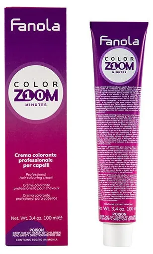 Fanola Color Zoom Vopsea de păr, 10 minute, 7.4, 100 ml