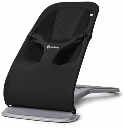 Șezlong pentru bebeluși 3 în 1 Ergobaby - Evolve, Onyx Black