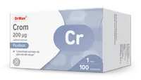 Dr. Max Crom 200mcg, 100 comprimate