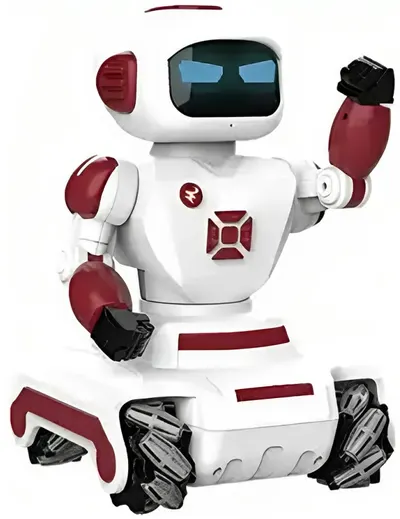 Robot copil Sonne - Naru, cu deplasare prin infraroșu, roșu