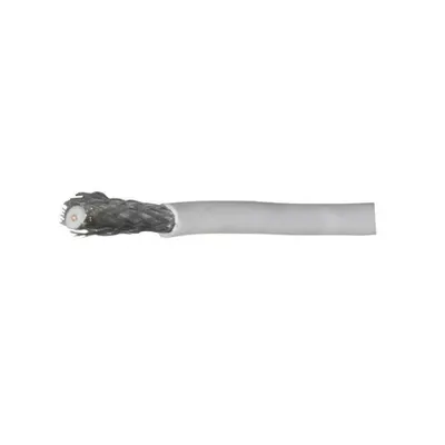 Cablu TV satelit RG6U-Al-Al satelit RG6U Al-Al - CCU 1mm² ?7mm - alb