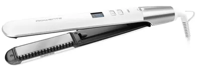 Placă de păr Rowenta - SF4650F0, 210°C, acoperire ceramică, albă