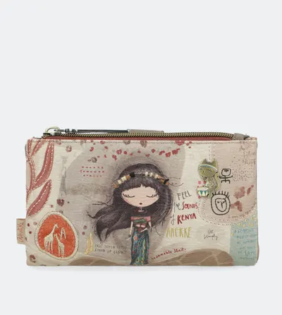 Portofel - Kenya Double compartiment wallet
