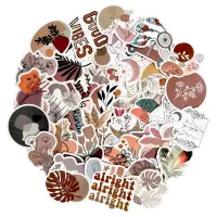 Stickere mici din hârtie - temă florală - Default Title