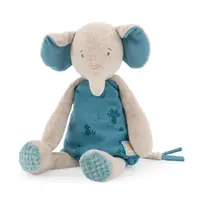 Jucarie textila 37 cm, elefantul bergamote, moulin roty