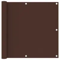 Gossi paravan de balcon, maro, 90 x 500 cm, tesatura oxford