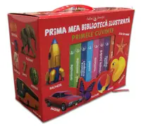 Cutie Prima mea bibliotecă ilustrată. Primele cuvinte. Bebe învață (8 cărticele)
