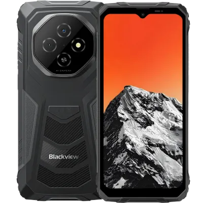 Telefon Blackview FORT 1, 4G, Dual SIM, 6.56 90Hz, 6GB RAM, 256GB, NFC, 10000mAh, Android 15, Black