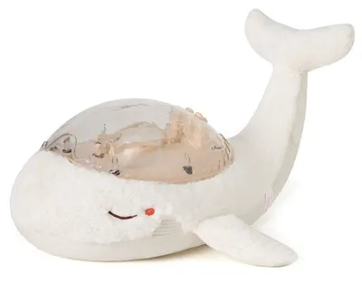 Lampă-proiector de noapte cu melodii și proiecții subacvatice Cloud B - Tranquil Whale, White