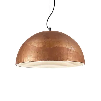 Corp de iluminat suspendat, lustra FOLK SP1 D50 CORTEN