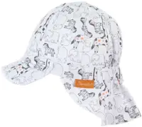 Palarie pentru copii cu protectie UV 50+ Sterntaler - Cu animale, 47 cm, 9-12 luni