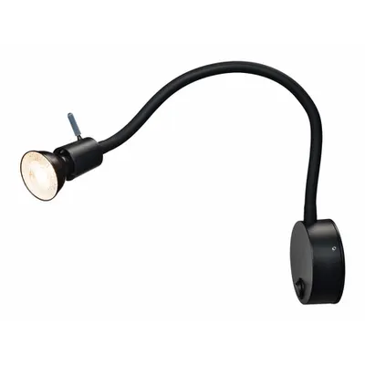 Corp iluminat de perete, aplica, lumini DIO FLEX PLATE perete GU10, negru