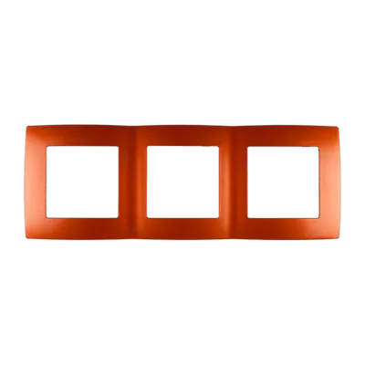 City Rama Trei Posturi Orange Metallic