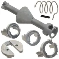 Kit reparatie butuc yala cilindru usa Techstar, compatibil BMW Seria 1 E81 E82 E87 E88, cod OE 51217161430 / 51217161429 / 572170199