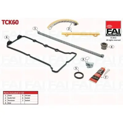 kit lant de distributie FAI AutoParts TCK60