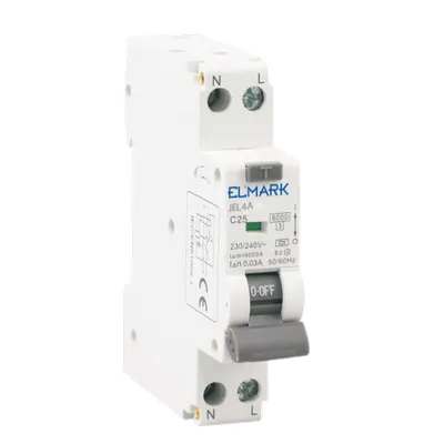 Electronic Dpn Rcbo Jel9a 6ka 2p 40a/30ma