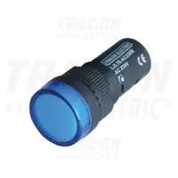 Lampa de semnalizare cu LED, albastra LJL16-BC 24V AC/DC, d=16mm