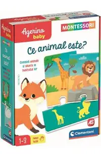 Joc educativ Agerino Baby: Ce animal este. Montessori