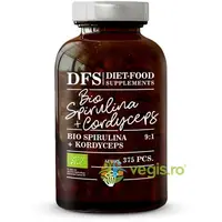 Spirulina + Cordyceps 400mg Ecologica/Bio 375cps