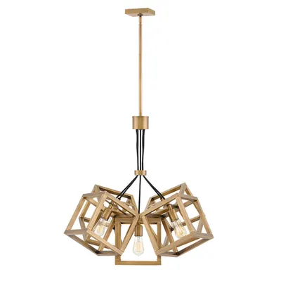 Lampa suspendata Ensemble 5 Light Pendant – Brushed Bronze